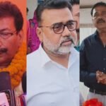 Giridih Assembly election 2024 featuring JMM’s Sonu, BJP’s Nirbhay Shahabadi and JLKM’s Navin Anand Chaurasia as political rivals.