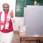 JMM files complaint against Babulal Marandi for election code violation in Giridih