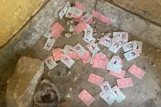 Dumped voter cards and Ujjwala scheme forms found in Bundu, Ranchi, ahead of Jharkhand Assembly Elections 2024.