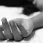 A police investigation underway in Banjhila village, Mandar, where a woman was found hanging by a saree in a suspected suicide case.