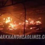 Fire in Giridih destroys plywood and electrical goods warehouses, causing an estimated ₹2 crore loss.