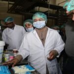 Minister Shilpi Neha Tirkey inspecting the Medha Dairy Plant in Ranchi, Jharkhand, discussing plans to expand milk collection centers for rural empowerment.