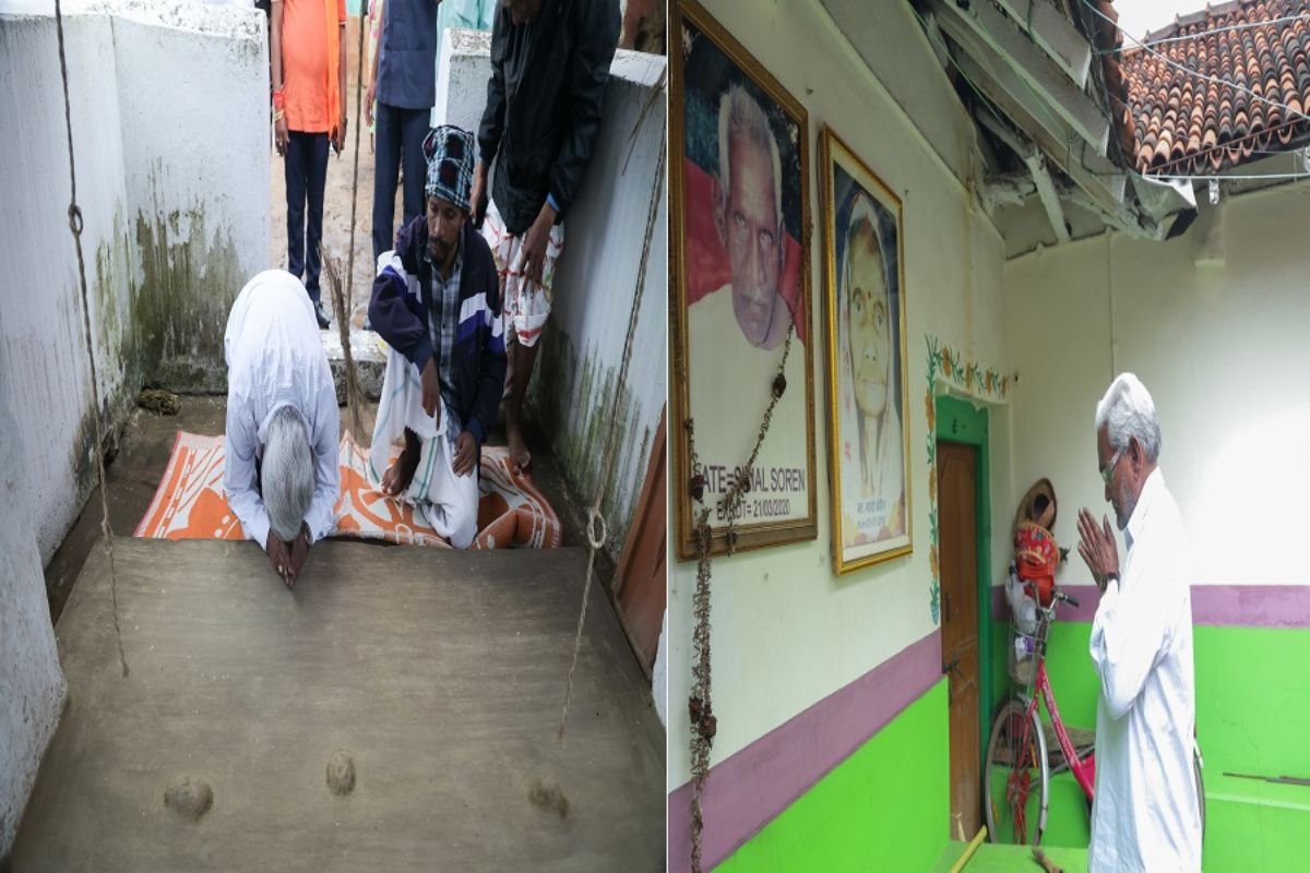 Saraikela News: Champai Soren Offers Prayer Before Nomination, Declares BJP Will Form Government