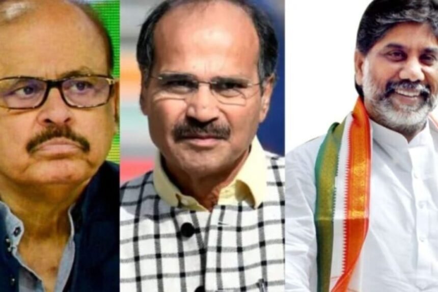 Congress leaders Tariq Anwar, Adhir Ranjan Chowdhury and Bhatti Vikramarka appointed as observers for Jharkhand assembly elections