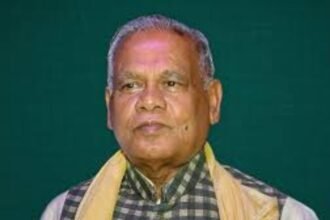 Jitan Ram Manjhi addresses media about his party's participation in the Jharkhand Assembly elections, raising questions about the NDA's future