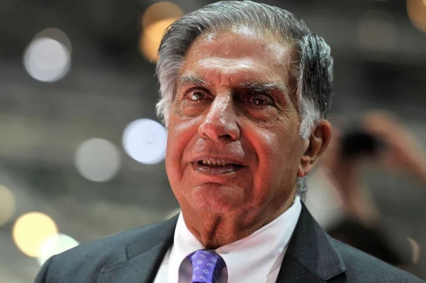 Ratan Tata during his visit to Jamshedpur, reflecting his emotional connection with Tata Nagar and the Tata Group’s industrial legacy