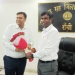 Varun Ranjan appointed as the new Deputy Commissioner of Ranchi, taking charge of administration