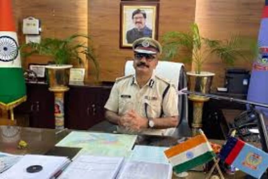 Anurag Gupta takes charge as Jharkhand DGP at Police Headquarters in Ranchi, November 29, 2024.