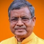 Babulal Marandi congratulates Hemant Soren on taking oath as Jharkhand Chief Minister for the fourth time at Morahbadi Ground in Ranchi.