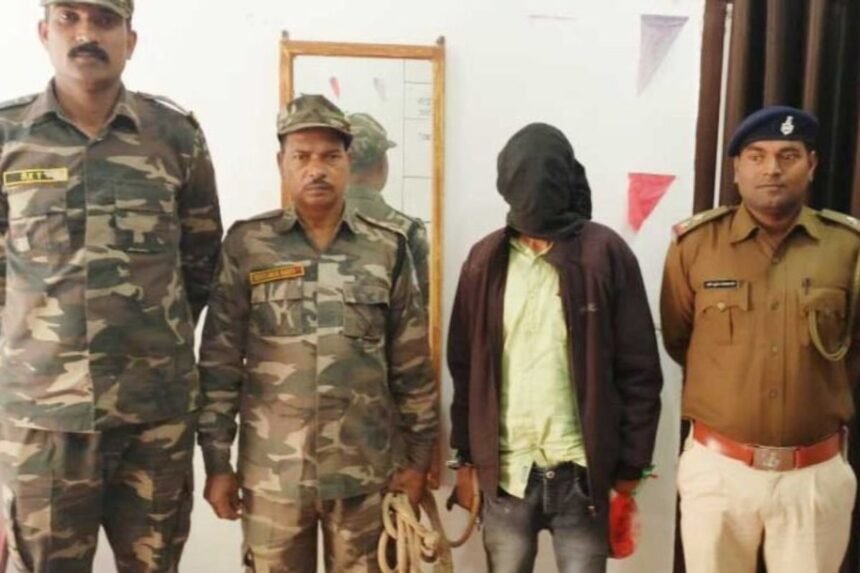 Arrest of Budheshwar Mahato for vandalizing Martyr Nirmal Mahato statue in Silli, Jharkhand.