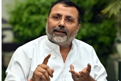 BJP MP Nishikant Dubey accuses Ranchi SSP and Deoghar SP of conspiring against ED officials in Jharkhand land scam case.