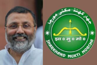 Nishikant Dubey’s viral tweet criticized by JMM, sparking BJP political controversy in Jharkhand.