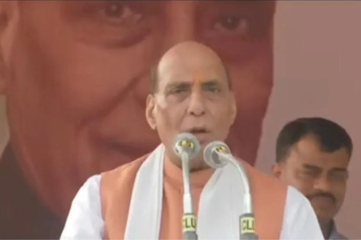 Jharkhand News: Rajnath Singh Critiques JMM, Congress Over Tribal Land Issues in Jharkhand | Rajnath Singh Lohardaga Rally