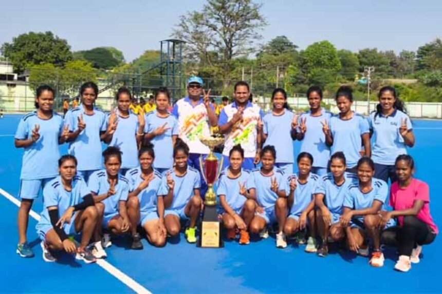 Ranchi University Women’s Hockey Team Celebrates Championship Victory at East Zone Tournament