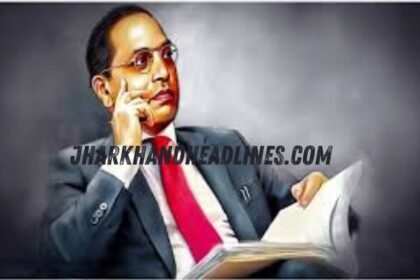 Governor Santosh Gangwar and CM Hemant Soren pay tribute to Dr. B.R. Ambedkar on Mahaparinirvan Divas 2024 in Jharkhand.