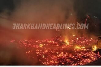 Fire at Disneyland Fair in Hazaribagh destroys property worth ₹12 lakh