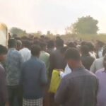 Garhwa school bus accident in Sangbaria village: Paradise Public School bus overturns, killing one child and injuring over seven others.