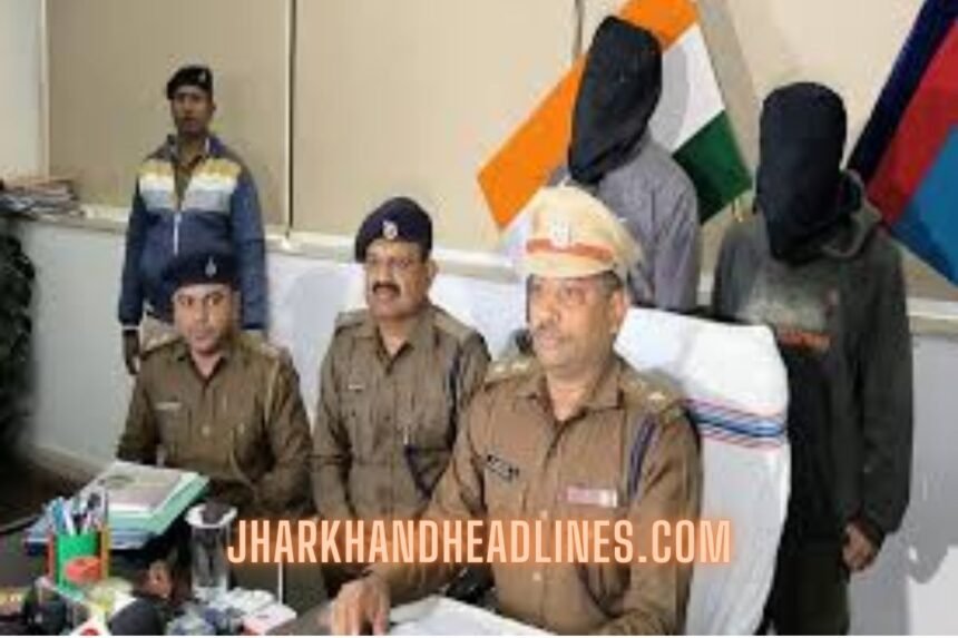 Ranchi police arrest two suspects involved in the murder of Rohit Tirki during Durga Puja celebrations near New Market Chowk.