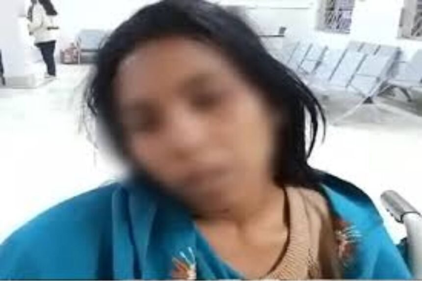 Wife beaten and stripped in Simdega, Jharkhand, after husband’s drowning death.