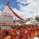 Baba Baidyanath Temple in Deoghar, the site of a ₹4 crore online puja scam targeting thousands of devotees.