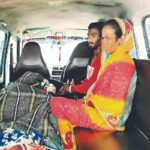 Woman delivers premature baby in ambulance while traveling from Dhanbad to Ranchi's RIMS.