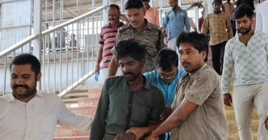 Youth climbs foot overbridge roof at Daltonganj railway station, GRP rescues safely