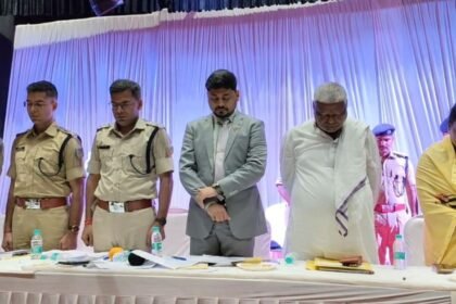 Tribute paid to former Dhanbad Deputy Commissioner Dr. Beela Rajesh during Peace Committee meeting at Town Hall