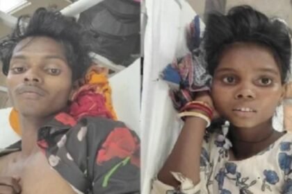 Dhusra village residents receiving medical attention at MGM Hospital due to diarrhea outbreak