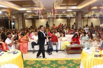 Agrawal community gathers for Agrasen Jayanti Samaroh at Sakchi Agrasen Bhavan Jamshedpur