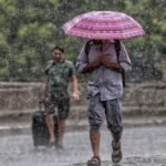 Jharkhand districts under heavy rain and thunderstorm alert with cloudy skies