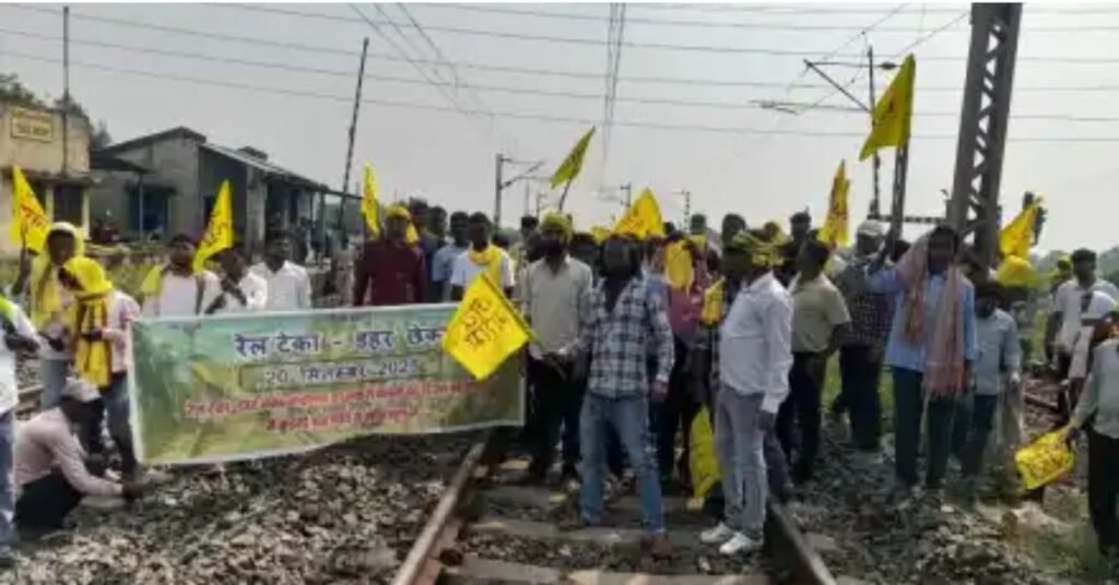 Kurmi community protest in Jharkhand disrupts train services