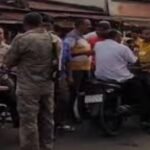 Pakur residents block road in protest against heavy vehicles violating no-entry rules