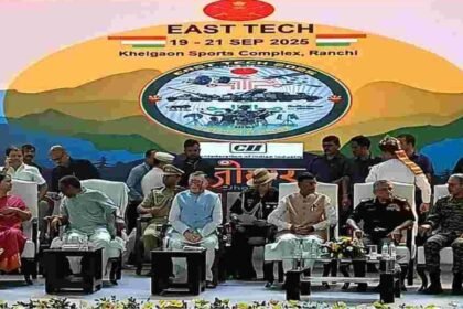 CM Hemant Soren at Ranchi Defence Expo 2025 highlighting Jharkhand's nuclear role
