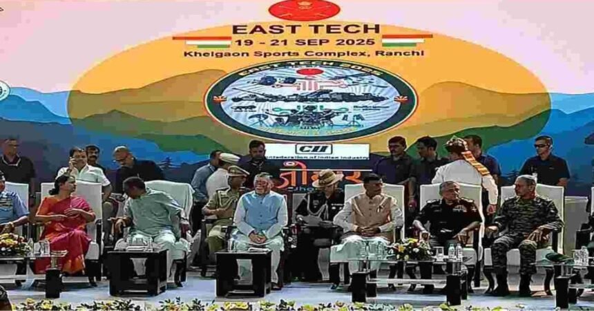 CM Hemant Soren at Ranchi Defence Expo 2025 highlighting Jharkhand's nuclear role