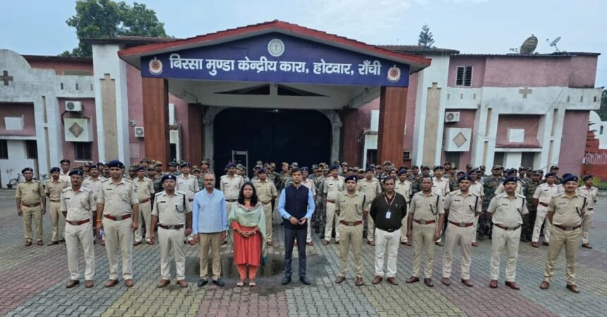 Ranchi Police raid Birsa Munda Central Jail Hotwar, no objectionable items found