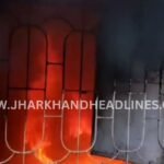 Massive fire breaks out at centuries-old Mangal Chandi Temple in Dhanbad’s Jharia area, causing major damage to shrines.