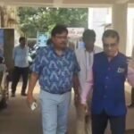 Regional Deputy Director Dr. S.P. Mishra inspecting Dhanbad Sadar Hospital facilities