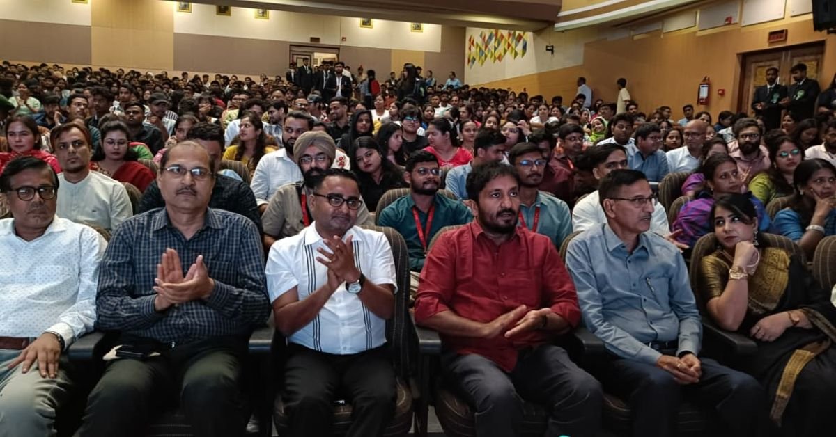 Anand Kumar gives four-point success mantra to Arka Jain University students in Jamshedpur