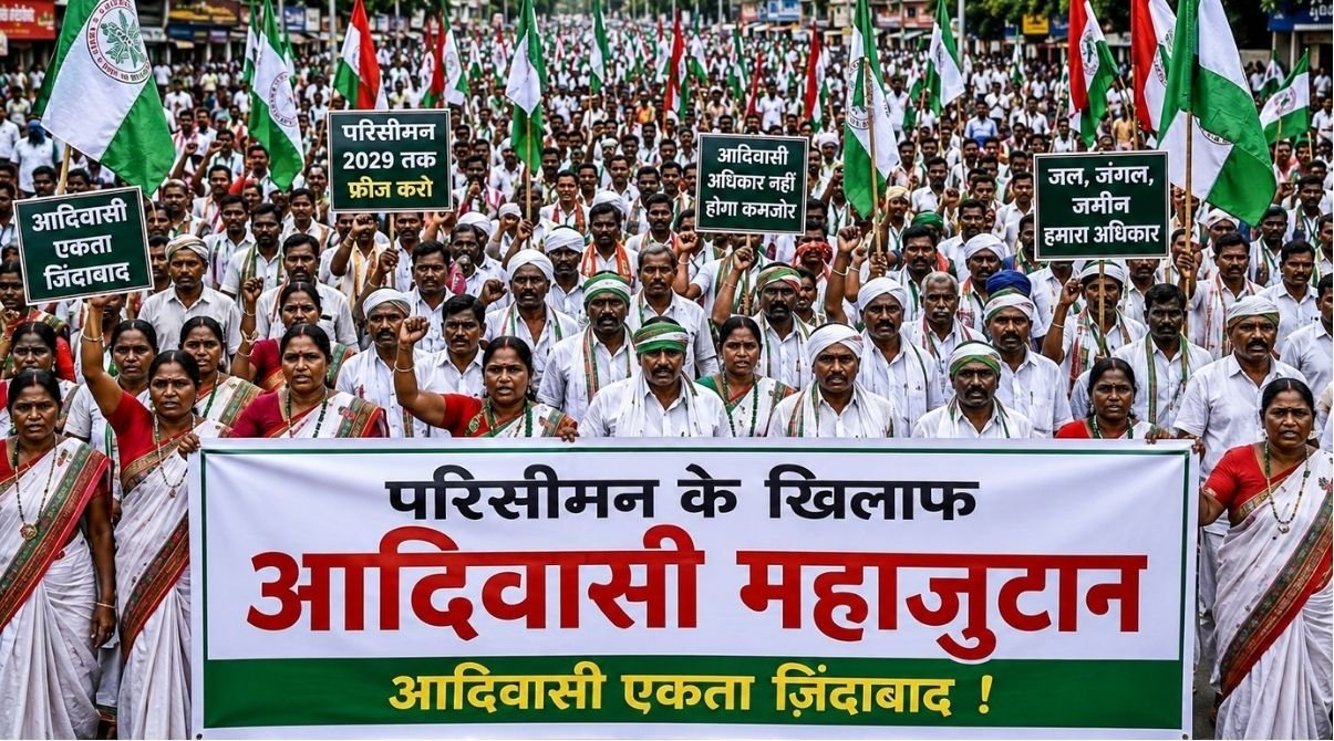 Ranchi Morabadi Adivasi Maha Jutan Today: Rally Seeks Delimitation Freeze Till 2029, Traffic Changes