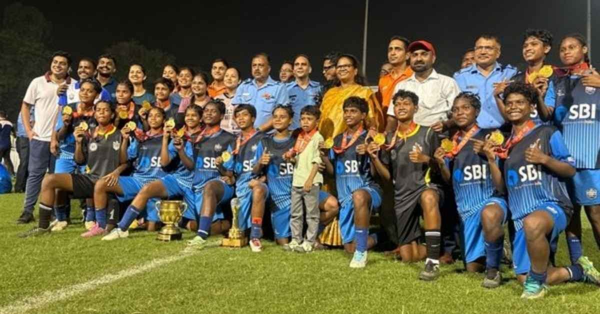 Gumla girls win Subroto Cup, Sant Patrick School team crowned national champions