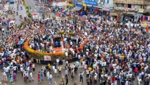 Candidates participate in a campaign demanding reforms in JPSC and JSSC recruitment examinations