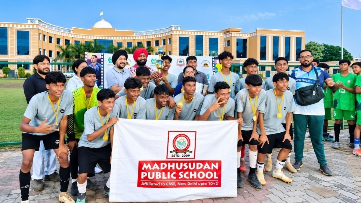 MPS Chakradharpur U-17 Team Wins CBSE Cluster III Football Championship 2026