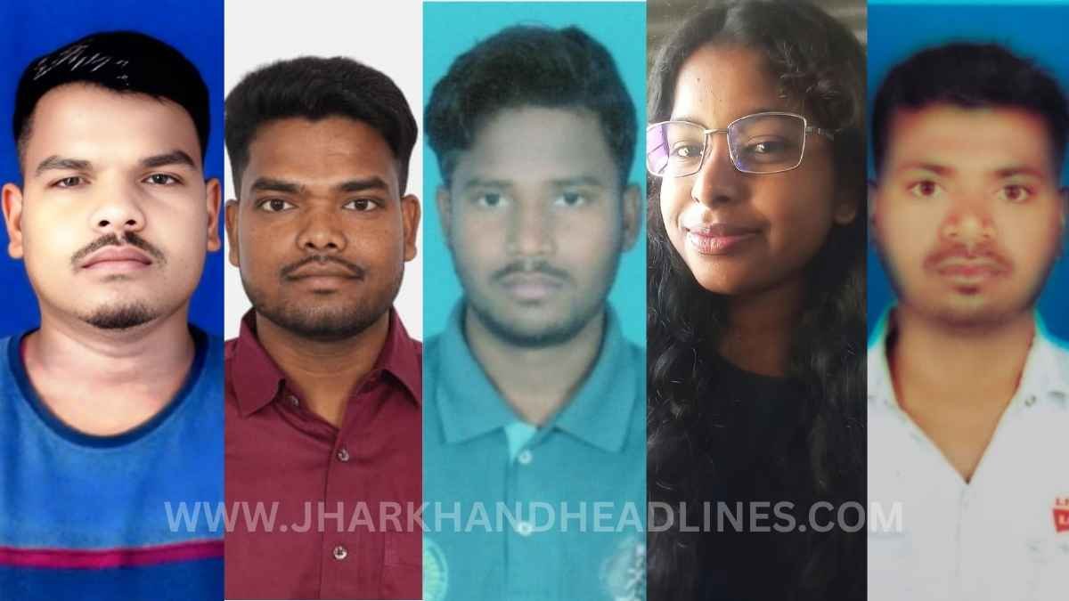 Chaibasa News: Kolhan University PG Geography Students Shine in UGC NET 2026, Five Achieve Academic Success