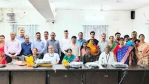 Retiring railway employees receive farewell at Ranchi Railway Division