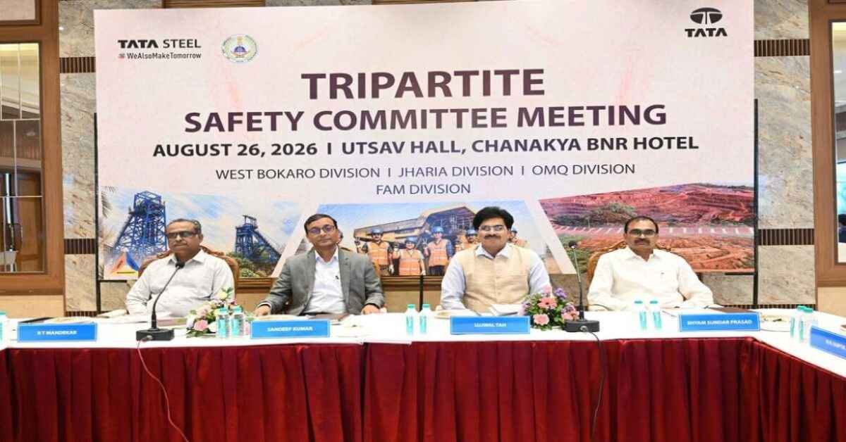 Tata Steel holds tripartite safety meeting with DGMS, unions in Ranchi