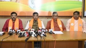BJP Jharkhand president Aditya Sahu speaking about the special intensive revision of voter lists