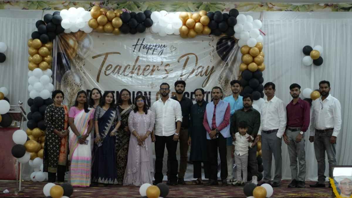 Students perform during a Teachers’ Day celebration at Dimension CAD Centre and The Era Infotech in Ranchi