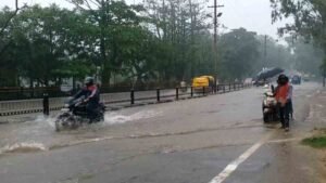 Dark clouds over Ranchi as Jharkhand remains under a yellow weather alert