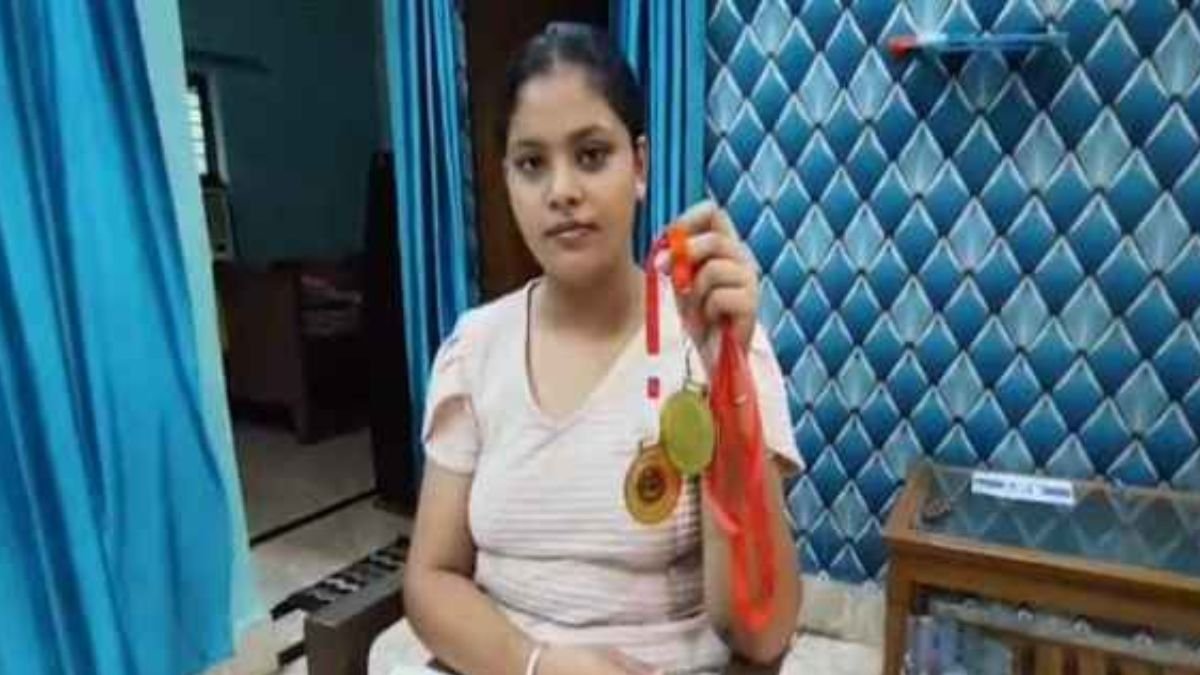 Adityapur Athlete Reet Kumari Wins Two Gold Medals in Shot Put and Hammer Throw
