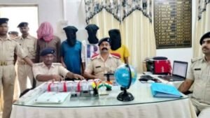 Police investigate a murder case in the Kowali area of East Singhbhum